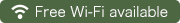 Free Wi-Fi available